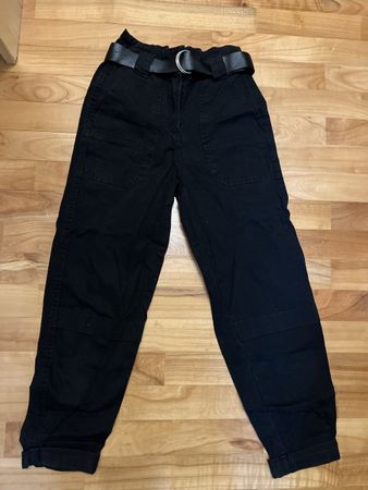 Bershka Grösse 34 Schwarze Hose