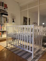 Kinderbett, weiss, super Zustand, inkl. Zubehör