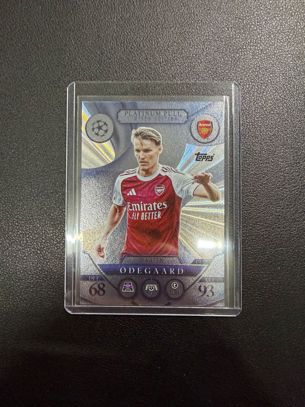 Topps Carte collezionabili: Topps Match Attax 2025/26 Martin Ödegaard Platinum Pull – Nuovo (secondo la descrizione) da oberrüti venduto da jeanmei