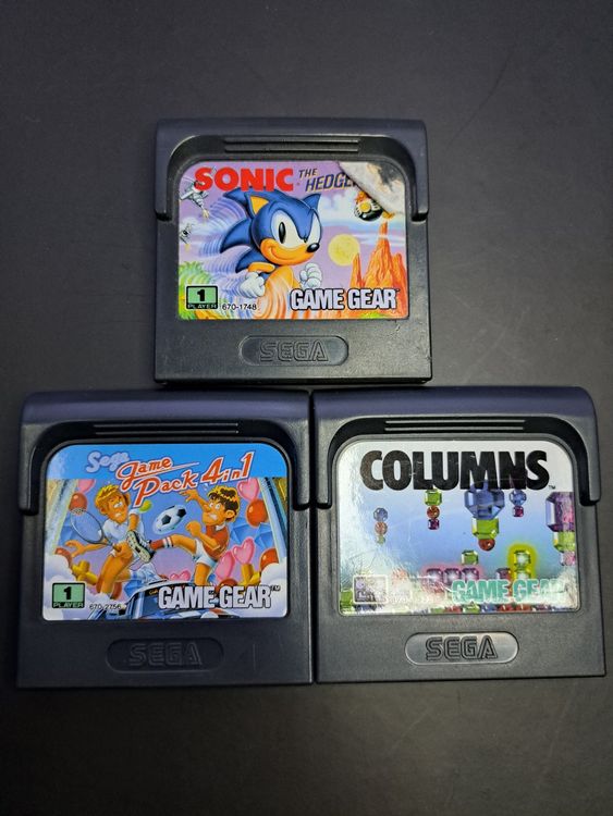 Sega Game Gear: Colums + Sonic + 4in 1 | Kaufen auf Ricardo