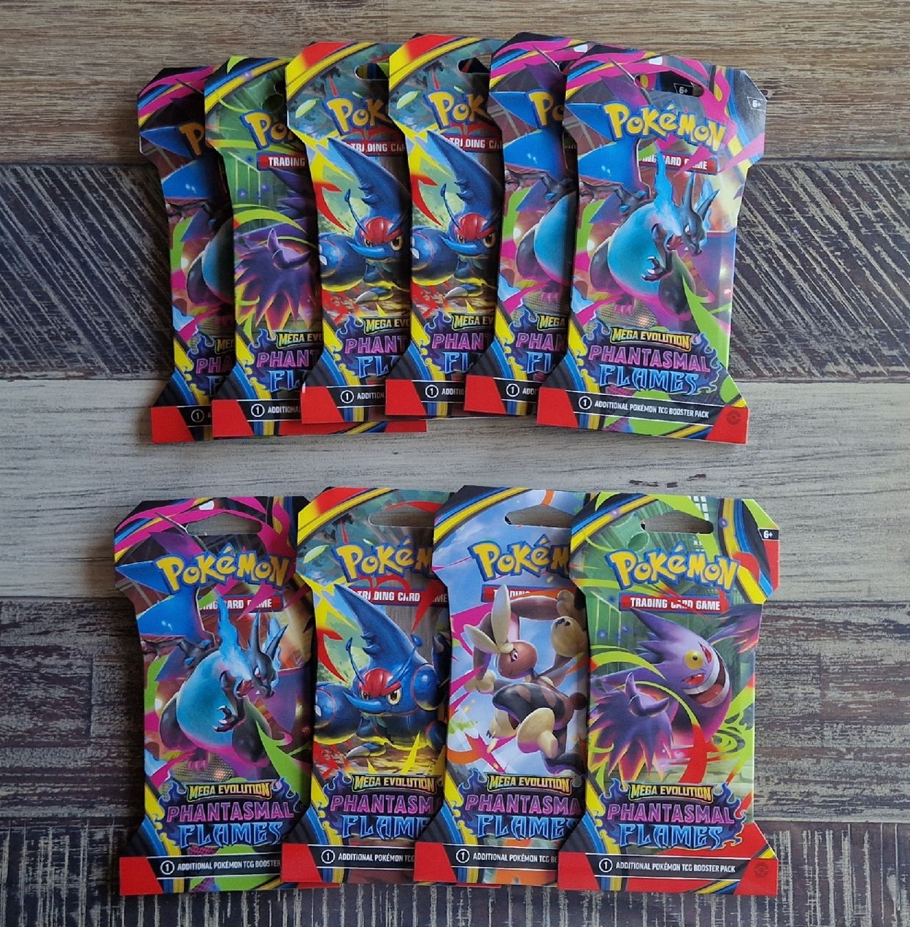 Pokémon Carte collezionabili: 10x Pokemon Phantasmal Flames Booster packs – Nuovo e nell'imballaggio originale da Schleitheim venduto da PokePoe