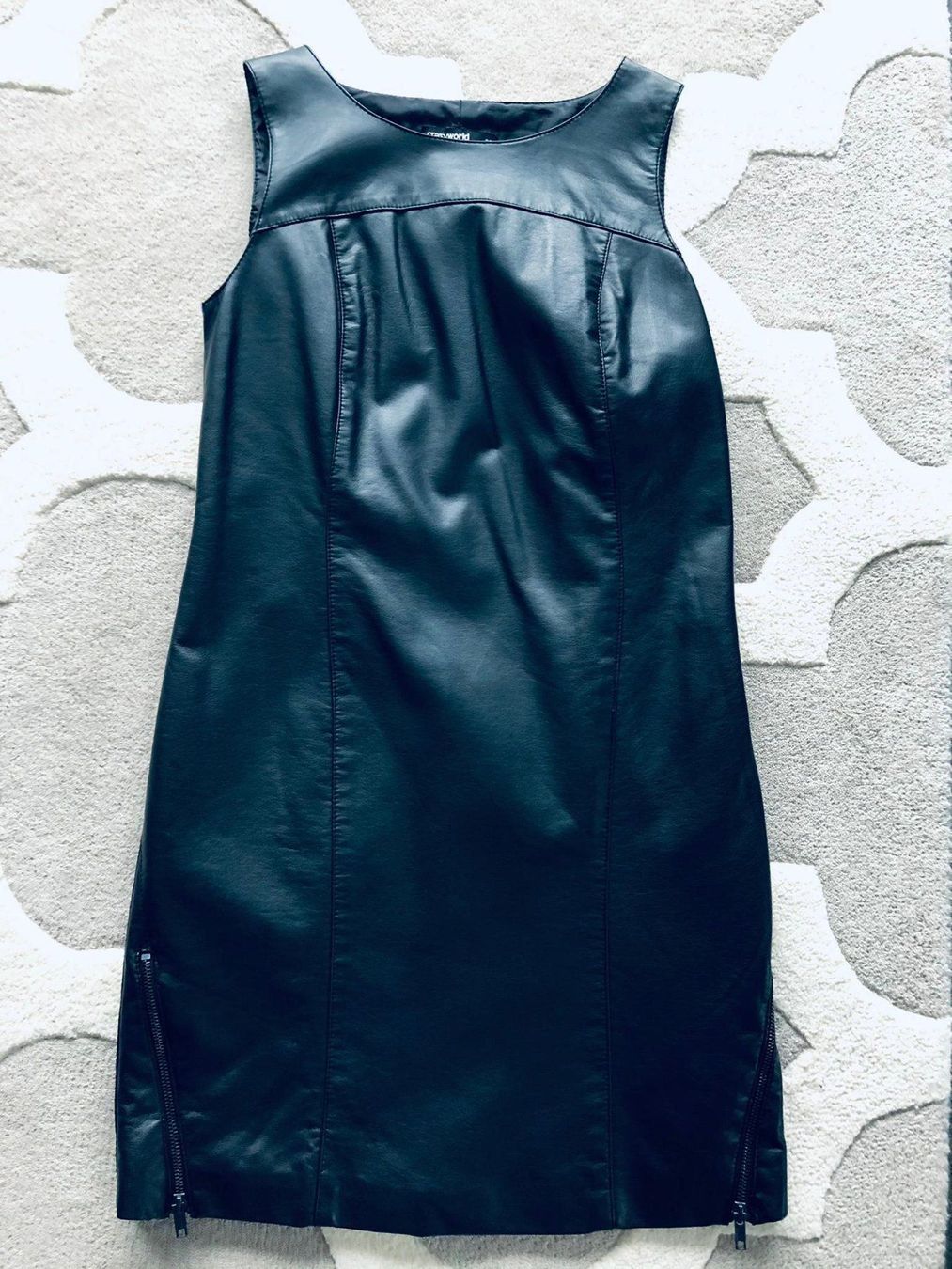 Vestiti: Sehr schönes echtes Leder Kleid – Usato da Winkel venduto da Glamour4You 1