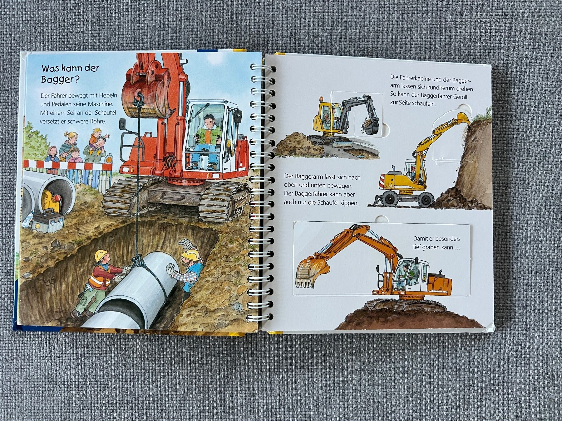 Bücher: Der Bagger * Wieso Weshalb Warum Junior – Gebraucht aus Ennetbaden von mapa05 4