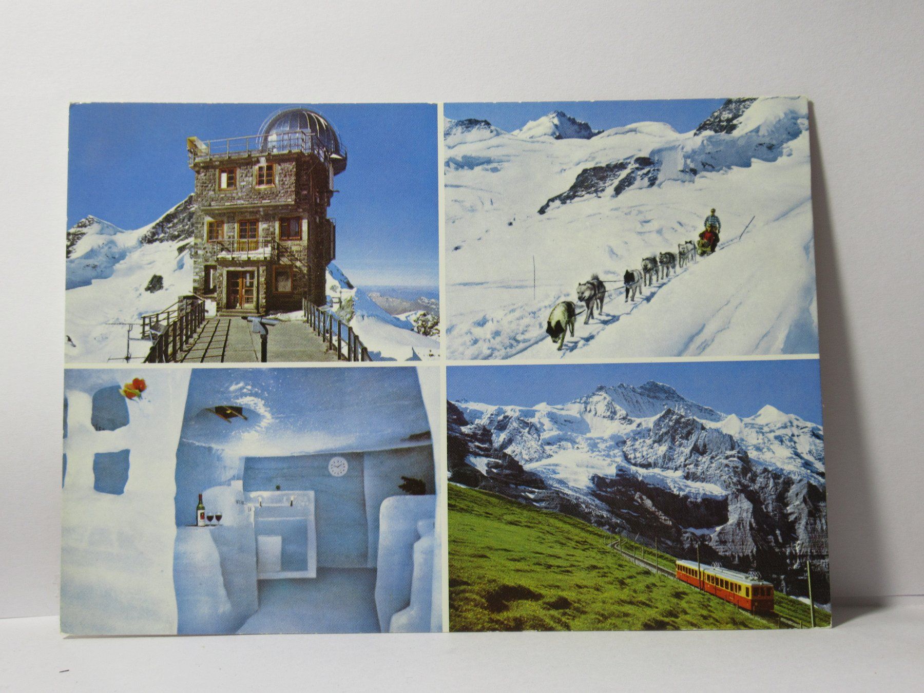 Cartoline postali: Jungfraujoch , Polarhunde , Bar , Eispalast – Nuovo (secondo la descrizione) da Grenchen venduto da Bluemchen1900