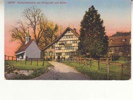 Stoss 1925 mit Bahnstempel St. Gallen-Appenzell-St. Gallen