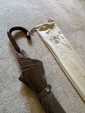 HERMÈS Handmade Umbrella – Brand New – With Hermès Dust Bag