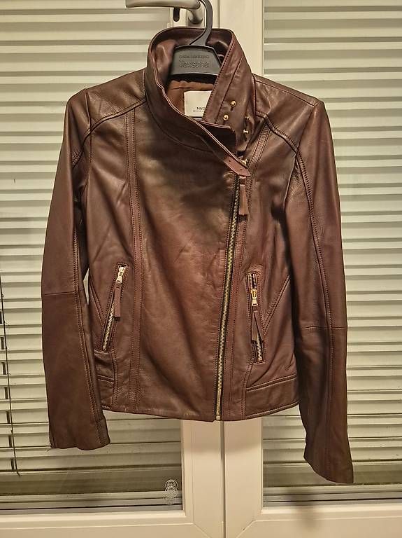Mango Giacche: Bikerjacke aus Nappaleder – Nuovo (secondo la descrizione) da Uerkheim venduto da Pod23