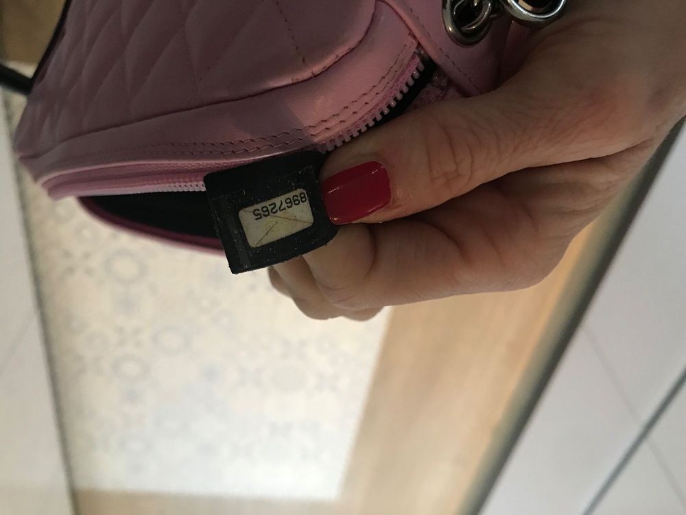 Sac chanel rose poudre hot sale