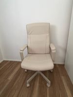 Bürostuhl Beige mit Rollen guter Zustand