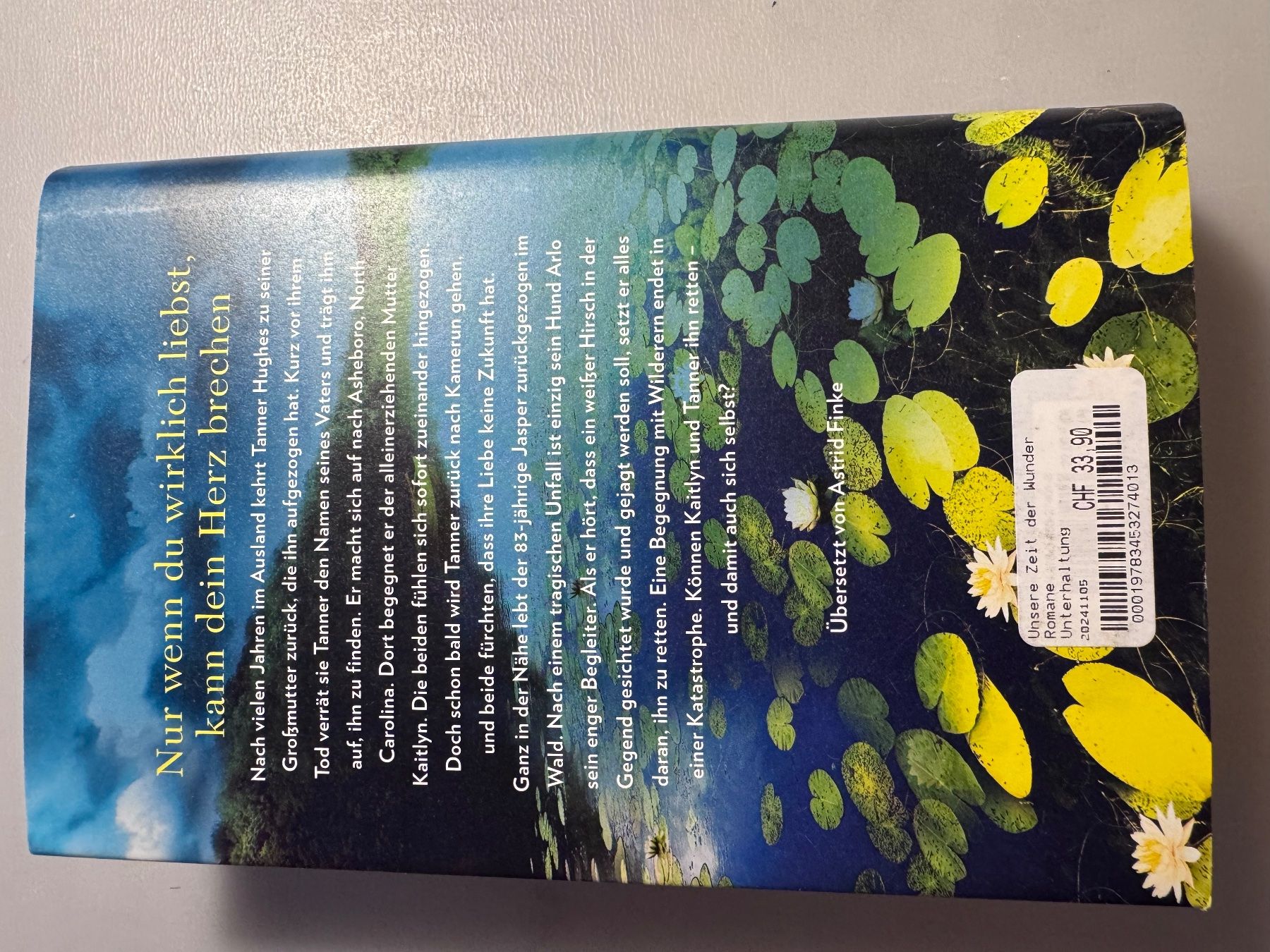 Bücher: Nicholas Sparks: Unsere Zeit der Wunder! – Neu (gemäss Beschreibung) aus Winterthur von tam_7tbh 3