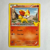 Pokémon Fennekin - 14 / 25 Celebrations - ENG