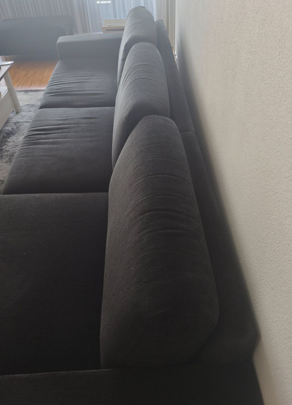 Pfister Sofas: Sofa dunkelgrau mit Ottomane guter Zustand – D'occasion à Zürich par Zixi 2