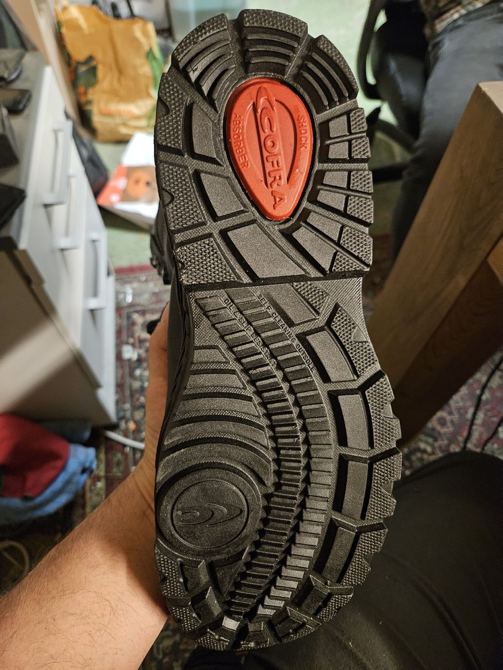 Scarpe da uomo: COFRA Bering Sicherheitsstiefel Gr. 45  Neu – Nuovo e nell'imballaggio originale da Rorschach venduto da TimelessTrading 5