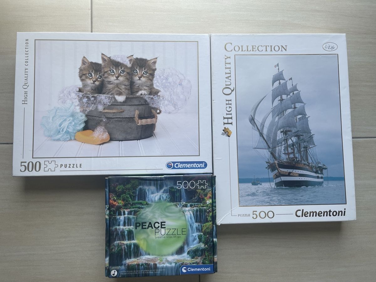 Clementoni Puzzles: 4 puzzles – D'occasion à St-Pierre-Clages par Largomuch
