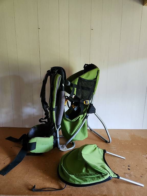 Porte-bébés ventraux & dorsaux: Deuter Kindertrage mit Sonnendach – D'occasion à Steinhuserberg par lo_re_nz 4