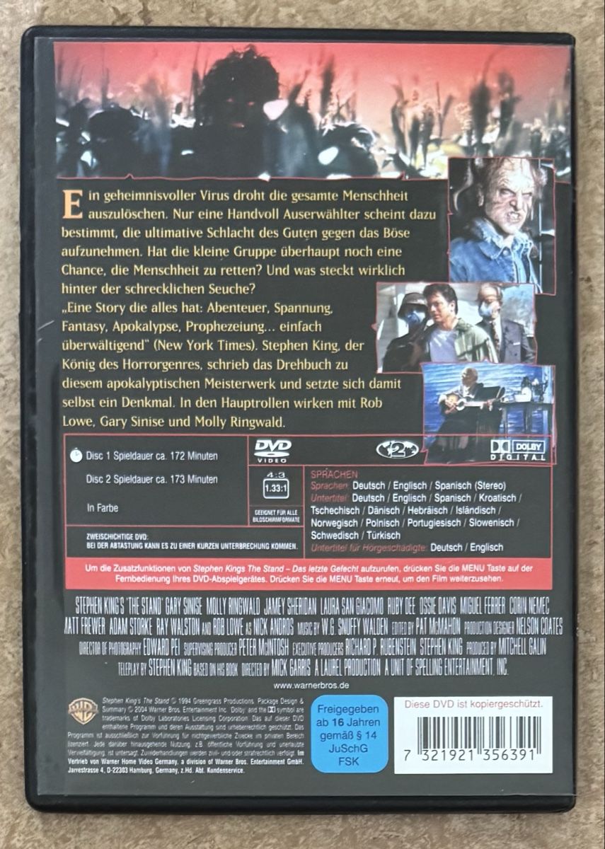 Alle DVDs: THE STAND DAS LETZTE GEFECHT  – Neu (gemäss Beschreibung) aus Dietikon von AndreaSch01 1