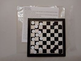 Jeu de dames, format voyage
