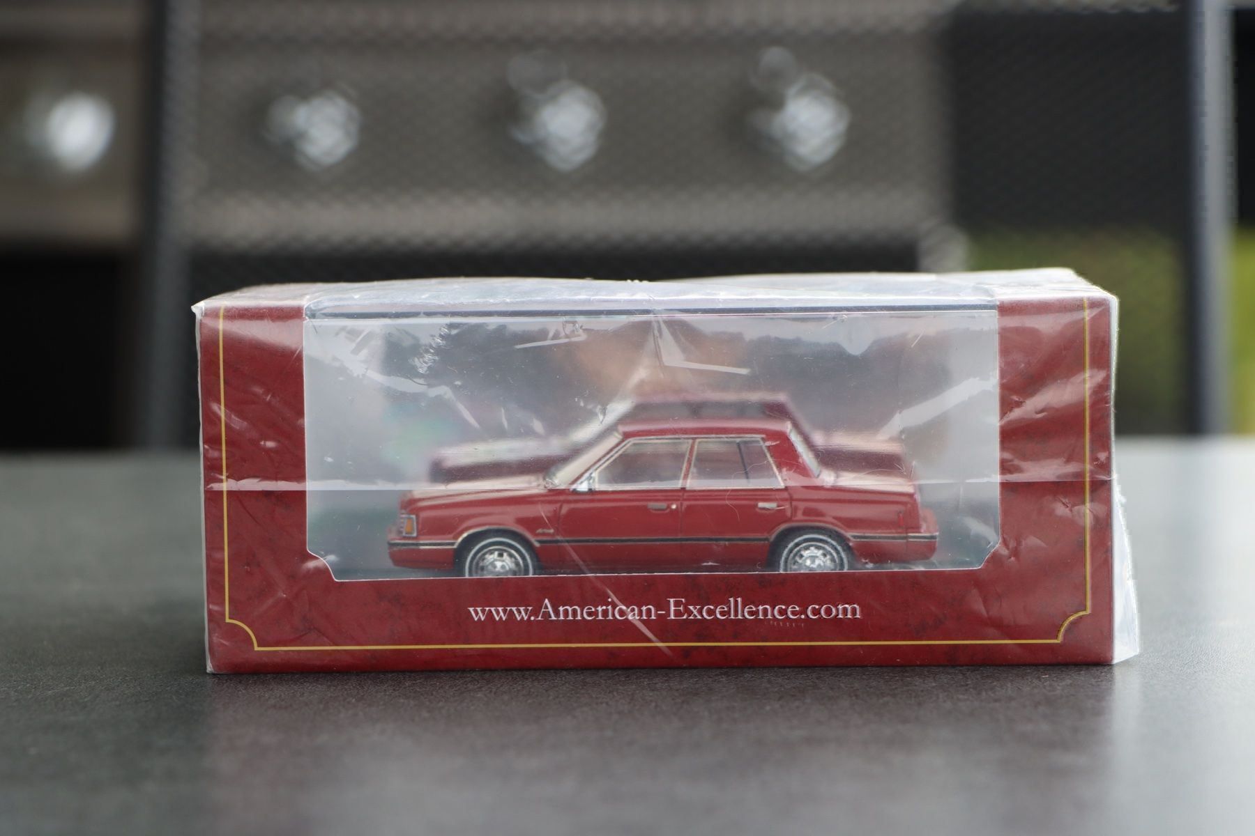 Dodge Modellini d'auto: Dodge Aries K-Car 1983 1:43 NEO – Nuovo e nell'imballaggio originale da Bühl b.Aarberg venduto da modelldiecast