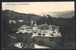 Appenzell, Blick auf das Hotel Weissbad