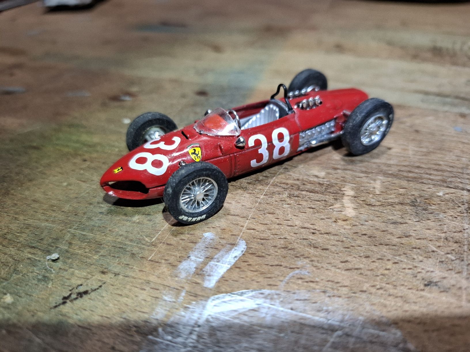 Brumm Modellini d'auto: Modell Ferrari156 F1 – Usato da Flaach venduto da maniv6