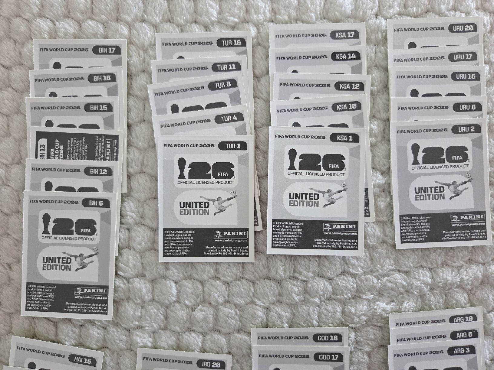 Panini Sammelbilder & Trading cards: 38 Panini Bilder – Neu (gemäss Beschreibung) aus Uhwiesen von Szummer 1