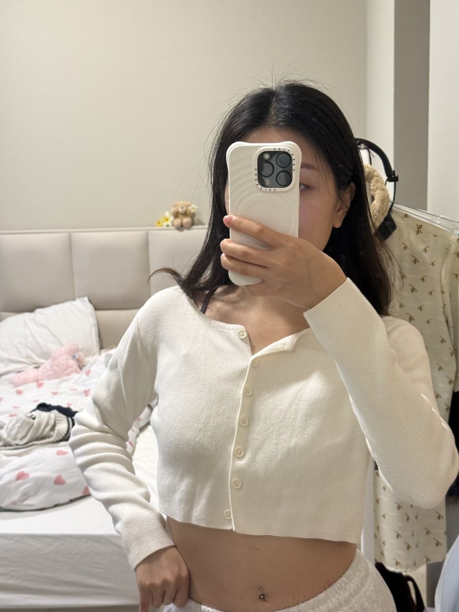 Top: Brandy cream Cropped Cardigan – Nuovo (secondo la descrizione) da Zürich venduto da dam_t7hk 1
