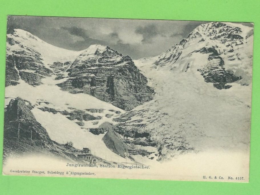 Ansichtskarten: Jungfraubahn, Station Eigergletscher – Neu (gemäss Beschreibung) aus Zürich von t24_de