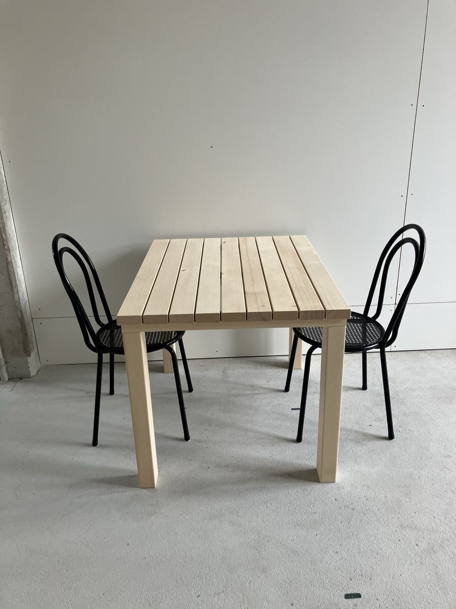Tische: Gartentisch mit zwei Bistro Stühle – Gebraucht aus Werthenstein von LEGE77 4