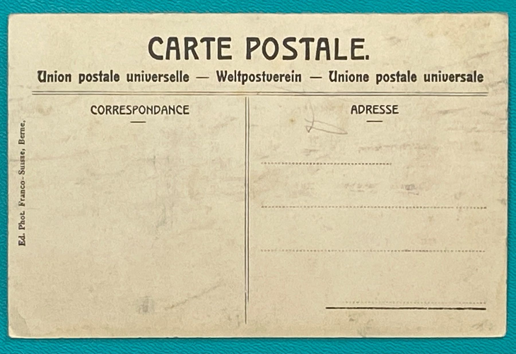 Ansichtskarten: Brig / Brigue VS - altes Gebäude /Ancienne maison – Gebraucht aus Schnottwil von Chasarmar 1