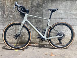 BMC URS 01 ONE Gravelbike, Farbe Sand, Grösse L