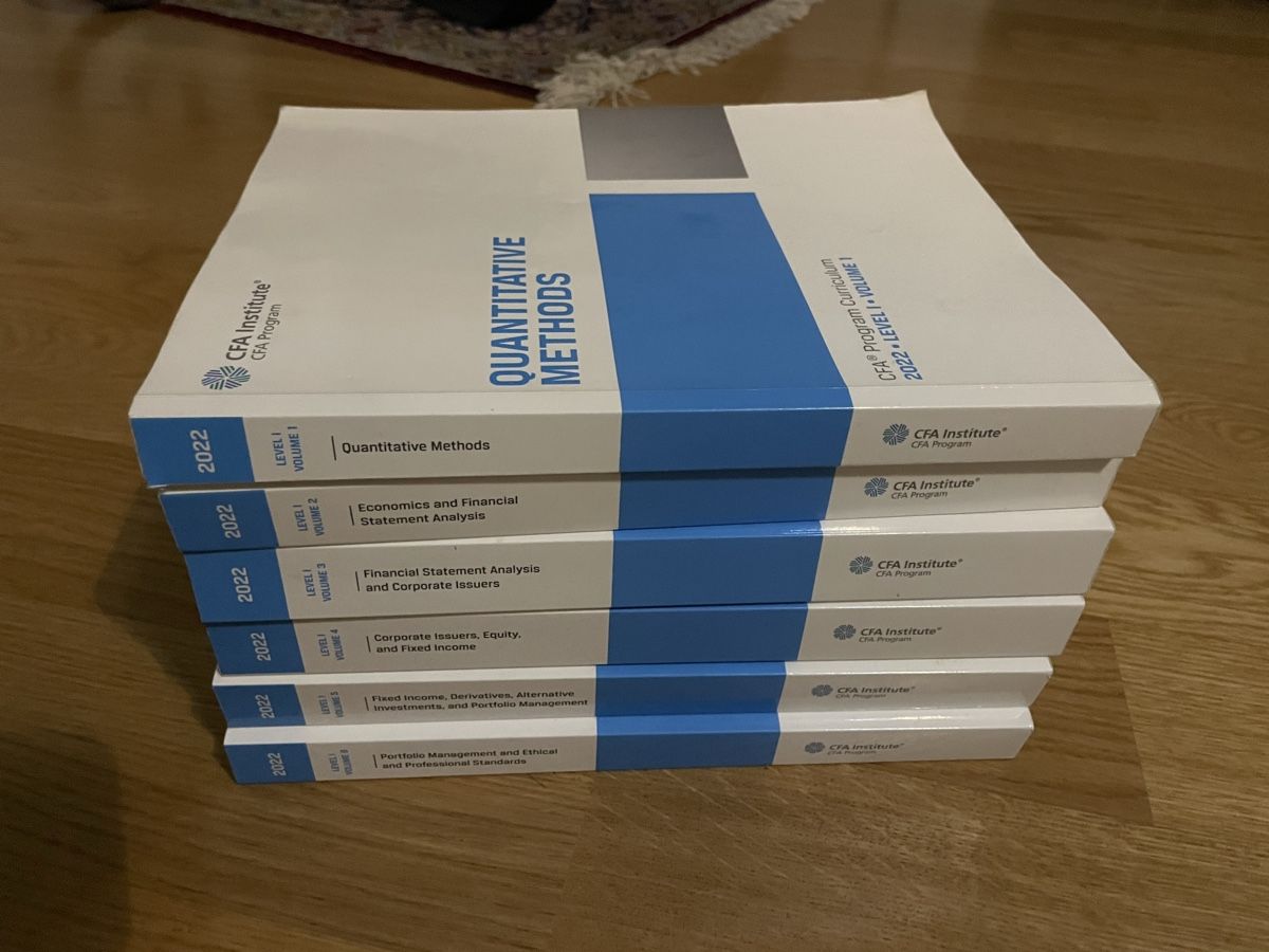 Libri: CFA curriculum books 2022 – Nuovo (secondo la descrizione) da Zürich venduto da Joey4fun