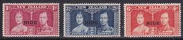 Niue, Mi 55-57 *  , KW €2.10