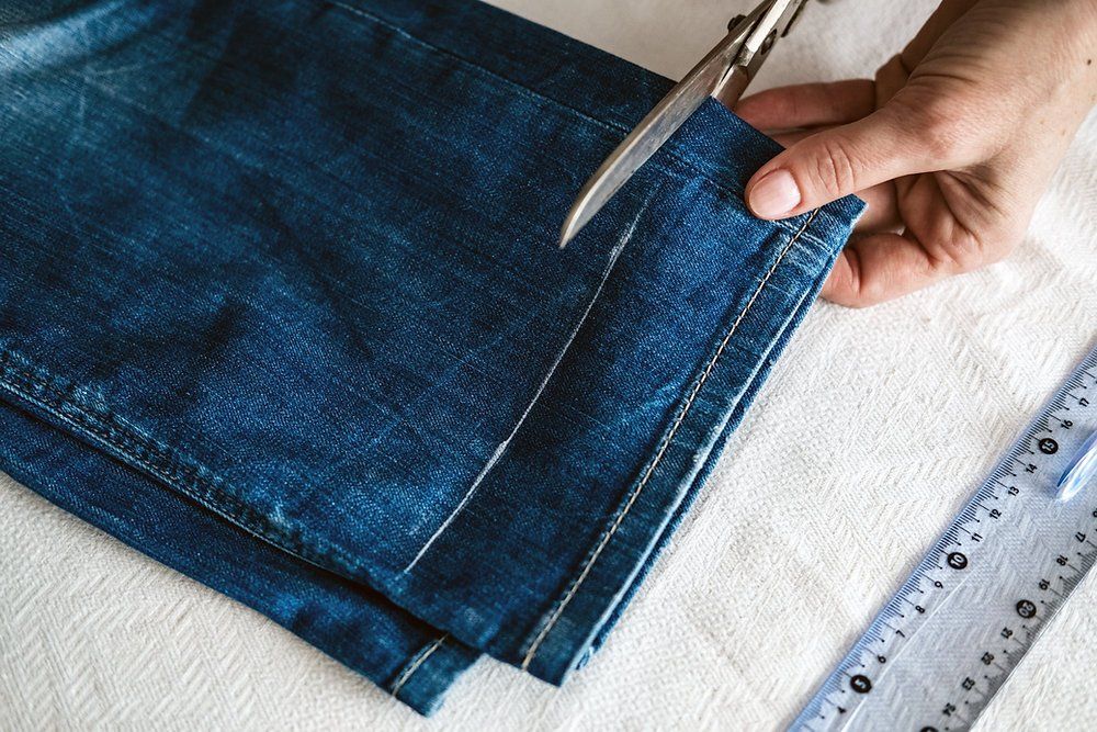 Hosen: Hose Kürzen mit der Maschine. – Neu und originalverpackt aus Bellikon von MellonCollieMitTwint