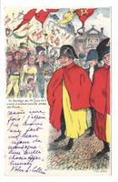 Genève - Le Cortège du 1.6.1814  Société de la Restauration