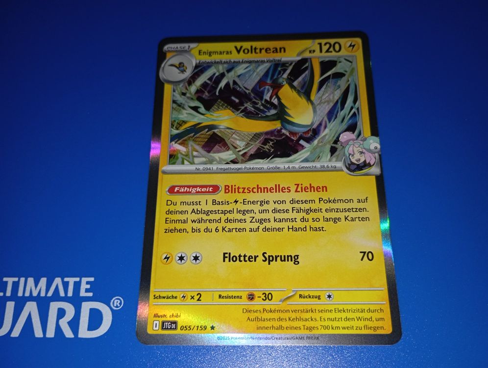 Pokémon Carte collezionabili: Pokémon Karte Enigmaras Voltrean 055/159 Reisegefährten Holo – Nuovo (secondo la descrizione) da Sirnach venduto da sve_5dpr