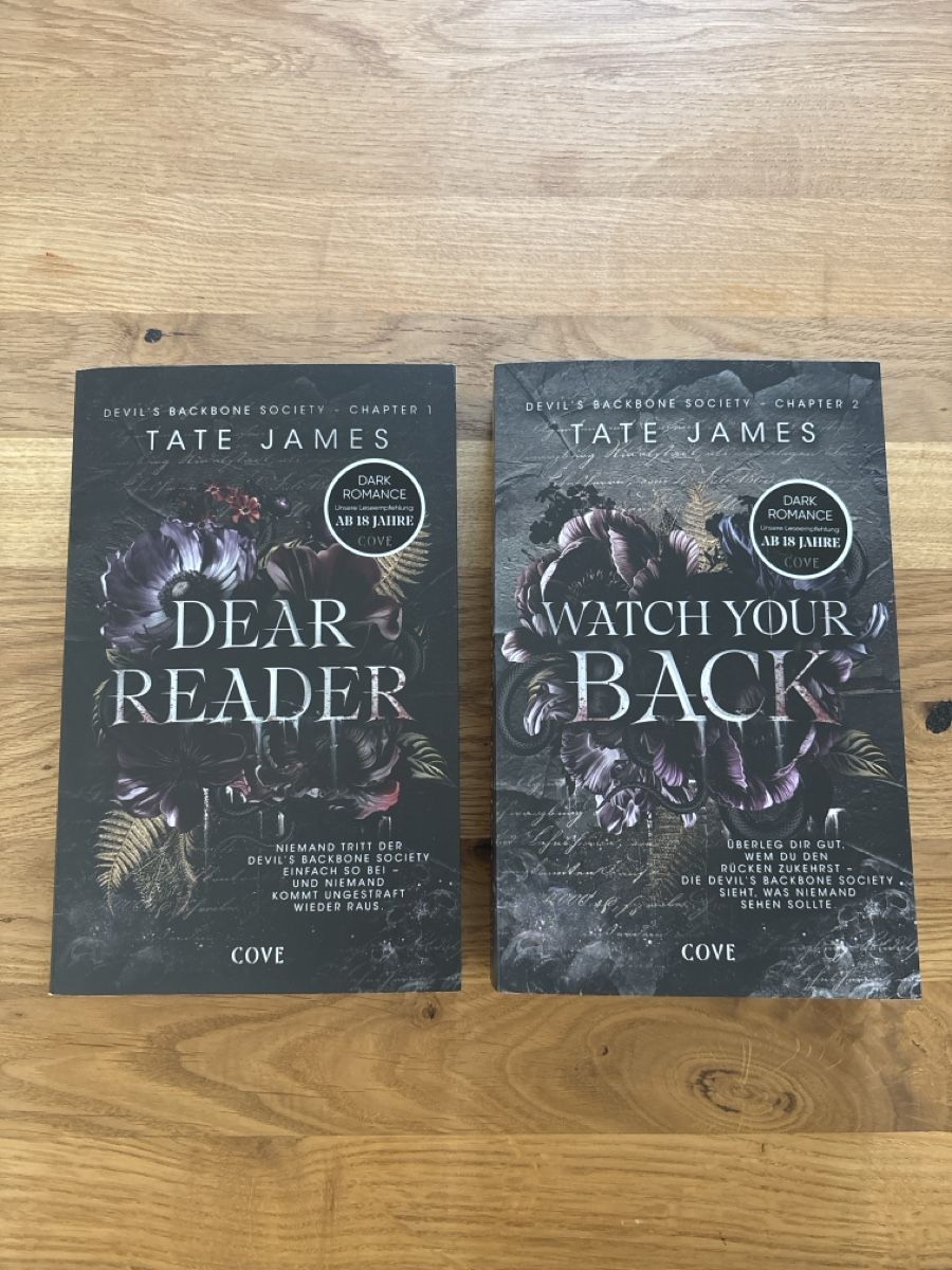 Bücher: Devil‘s Backbone Society Band 1 und 2 – Gebraucht aus Sutz von charis1411