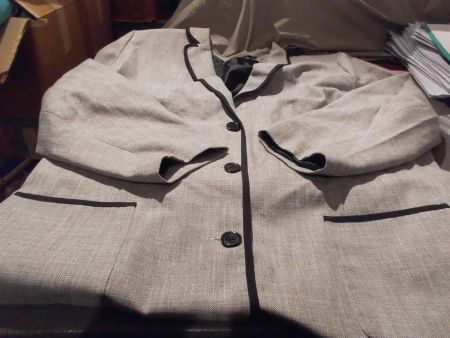 Jacke Grösse 52, Fair Lady, grau
