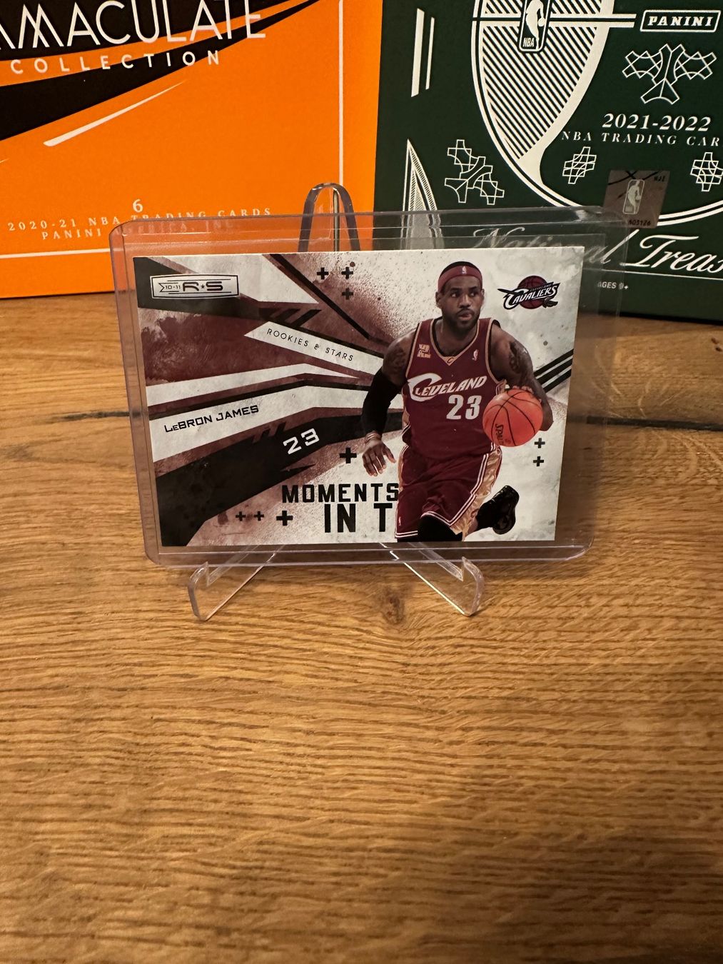 Nba Carte collezionabili: LeBron James RS moment int – Usato da Vullierens venduto da Gaara04