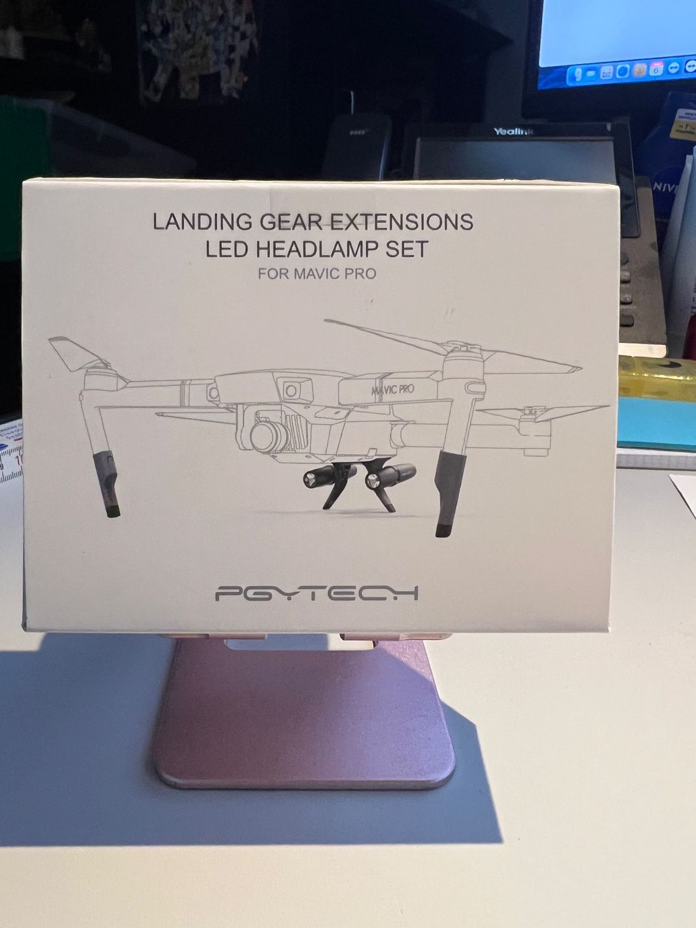 DJI Modellismo RC: Pgytech Landegestell Erweit. und Dual LED – Nuovo e nell'imballaggio originale da Neukirch / Egnach venduto da Taucher68 4