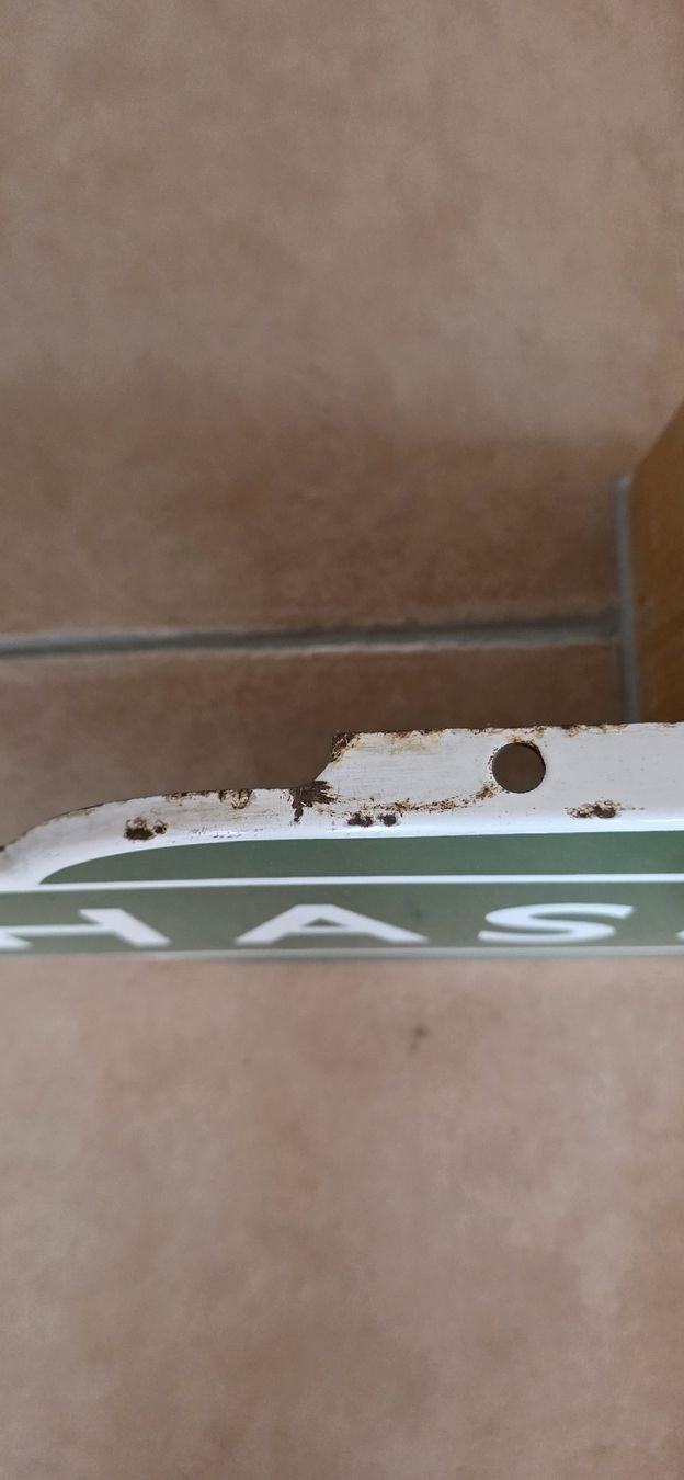Schilder: Emailschild Hassocks – Gebraucht aus Mühlethurnen von sabrina14 1