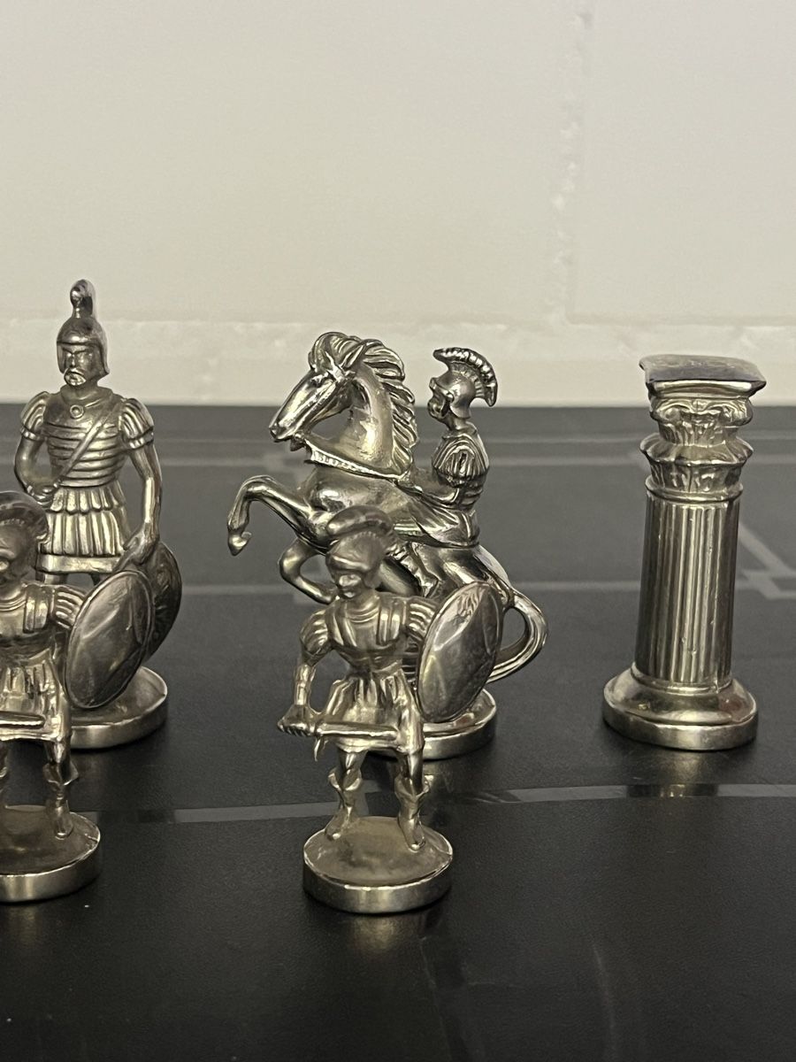 Giochi: Schachfiguren aus Zinn – Usato da Seon venduto da Sunny-Schmuck78 1