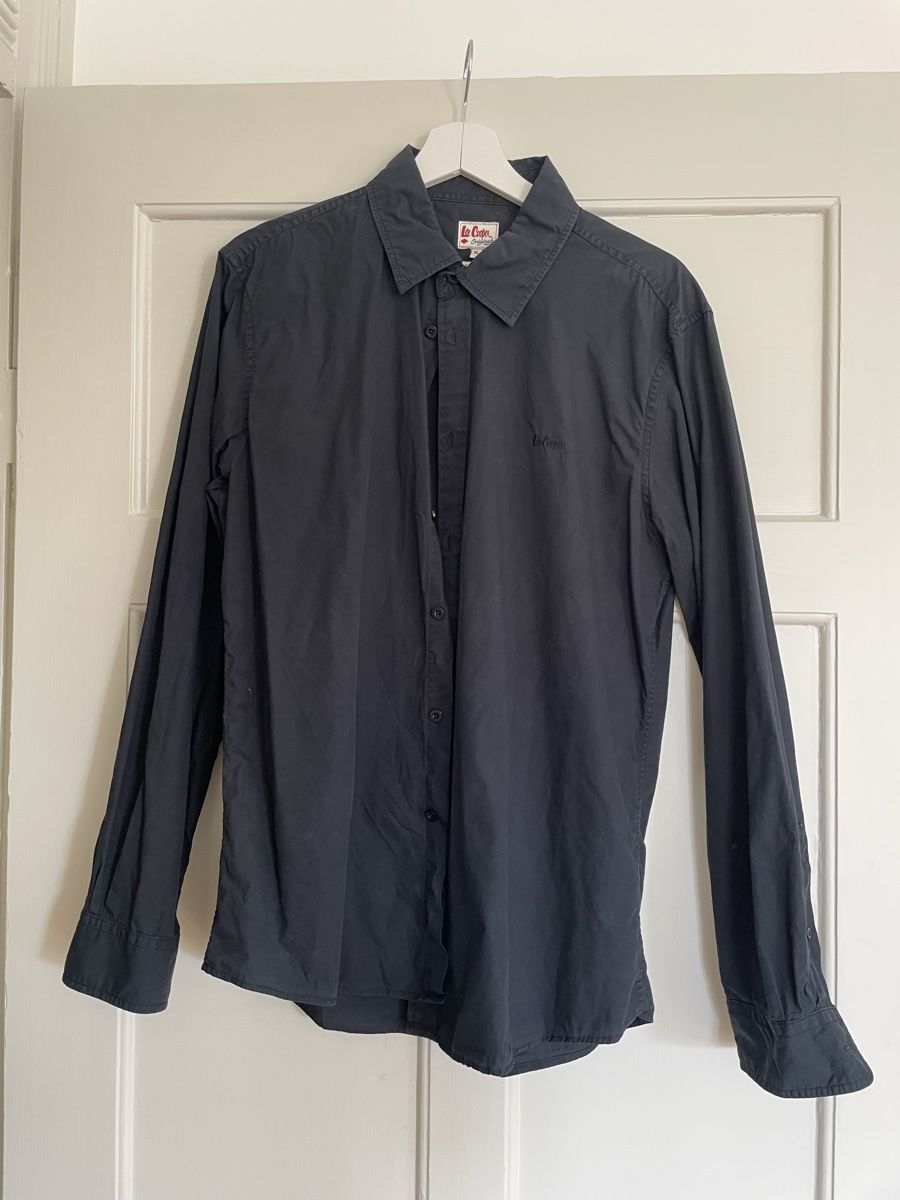 Lee Camicie: Lee Cooper Hemd schwarz Gr.XL – Usato da Zürich venduto da katidust
