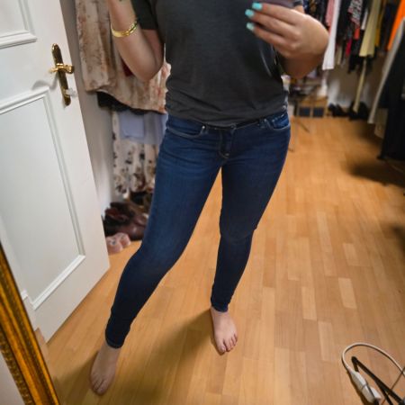 Top Pepe Jeans v Gr. 38, neuwertig, dunkle Waschung
