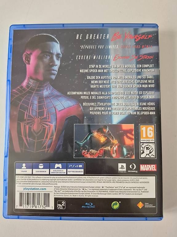 Jeux: Spiderman Miles Morales ps4/ps5 – D'occasion à Horw par Mschaefer 1