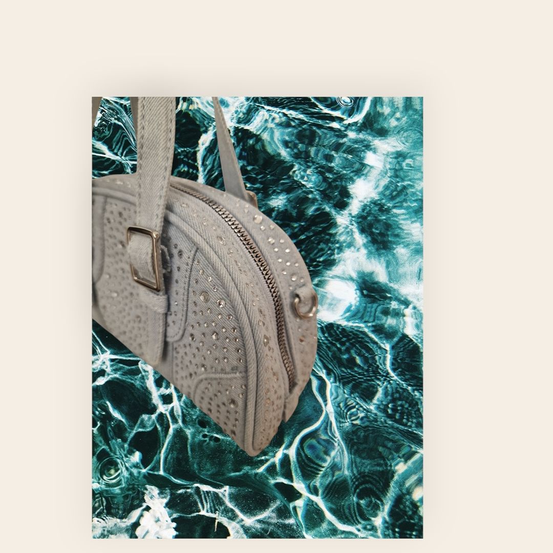 Borse da donna: Süsses kleines Jeanstäschchen mit Strass/Neu – Nuovo e nell'imballaggio originale da Arbon venduto da sar_l7ll 2