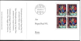 Sonderkarte Papst Paul VI Genf gest. Basel 10.6.1969