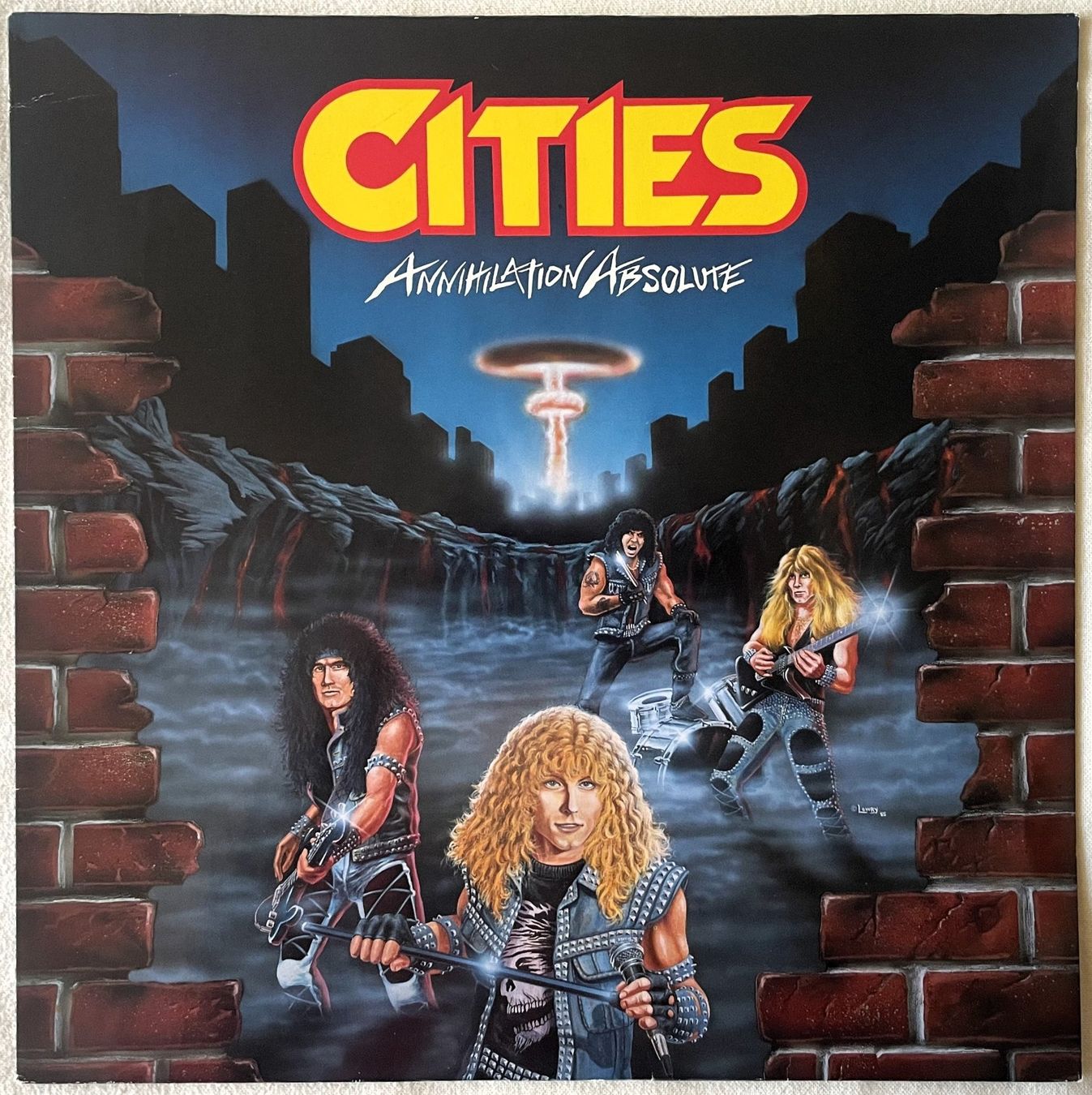 Schallplatten: Cities – Annihilation Absolute - LP - 1986 - First Press – Gebraucht aus Uster von Zardodel