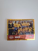 Vignette FIFA Museum Brésil 1962 football doré état neuf