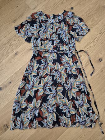 Caroll Paris Sommerkleid Gr. 46 - Blumiges Design, Top