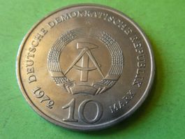 10 Mark DDR 1972 Gedenkmünze Buchenwald